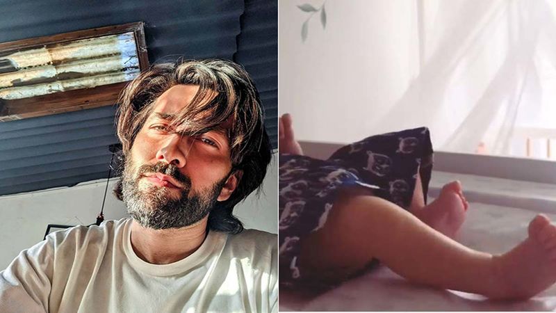 Nakuul Mehta Drops A Glimpse Of His Son Sufi Kicking Some Air; His Boomerang Video Is Too Cute To Handle