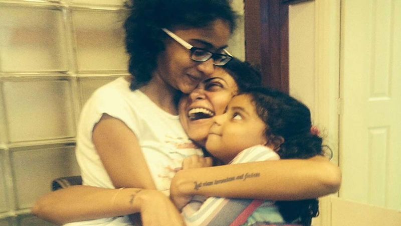 Sushmita Sen Drops A Perfect Mirror Selfie Posing With Her Daughters; Calls Them Her ‘Universe’
