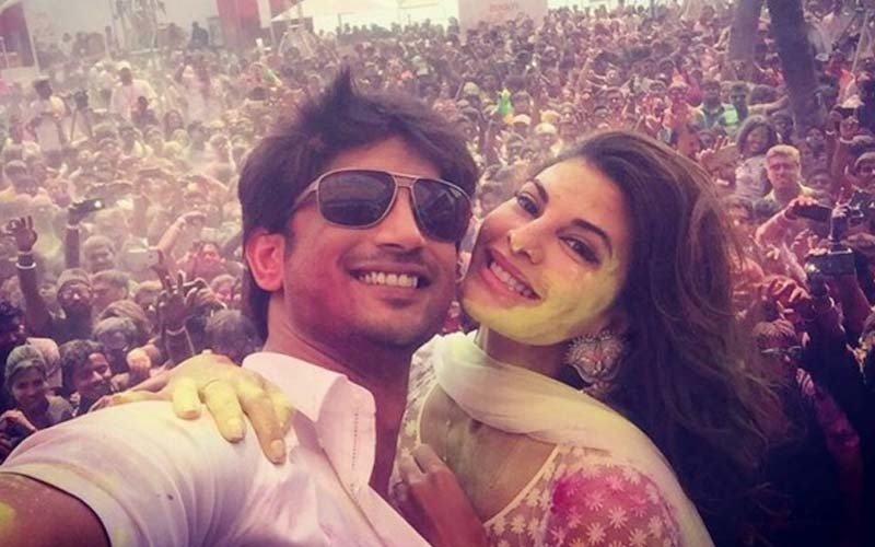 Jacqueline and Sushant get colourful