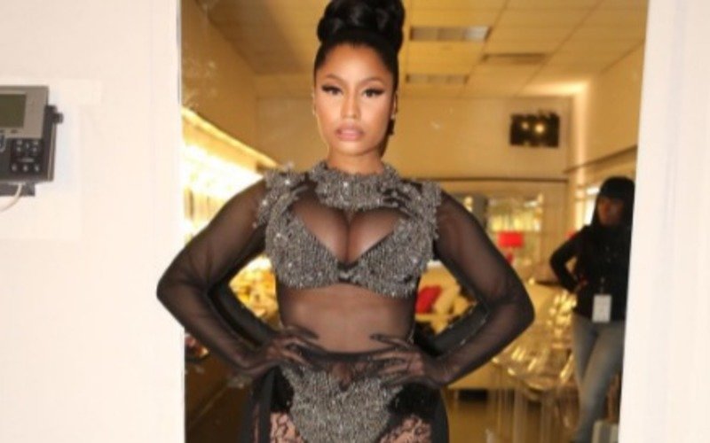 Nicki Minaj dares to bare in see-through dress at the Times 100 Gala