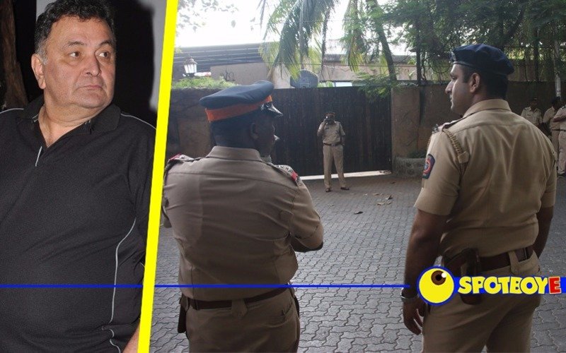JUST IN: Rishi Kapoor’s bungalow under police protection