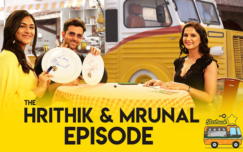 9XM Startruck With Hrithik Roshan, Mrunal Thakur - Catch The Episode On July 12!