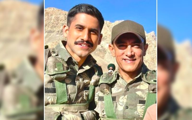 Laal Singh Chaddha: It's A Wrap For Naga Chaitanya; Actor Gets A Grand Farewell As He Celebrates With Aamir Khan And Team-Watch