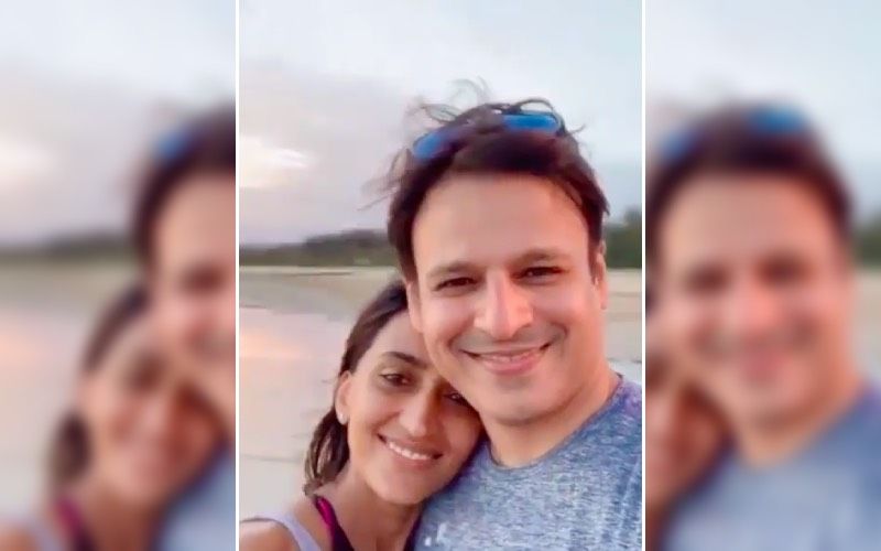 Vivek Oberoi And Wife Priyanka Alva Enjoy The Magic Hour In Maldives; It Is All Things Love