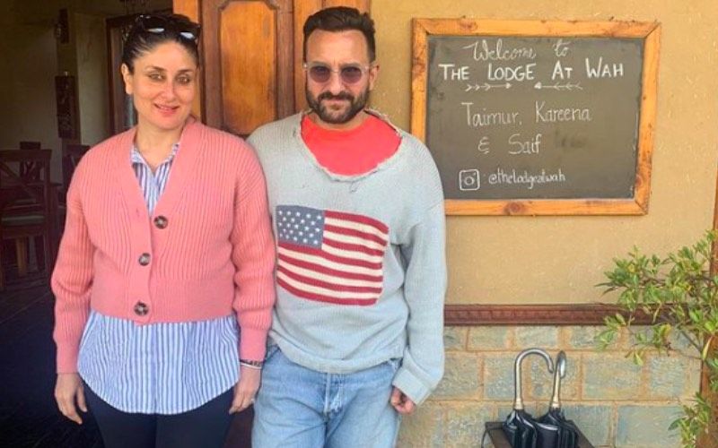 Preggers Kareena Kapoor Khan And Saif Ali Khan Along With Taimur Ali Khan Visit The Tea Estate Before Returning Home – UNSEEN Pics