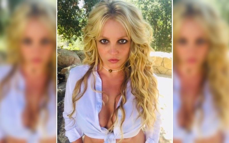 Britney Spears Once Again Goes Topless As She Dismisses Rumours Of Getting A ‘B**B Job Done And Being Pregnant- See Pics