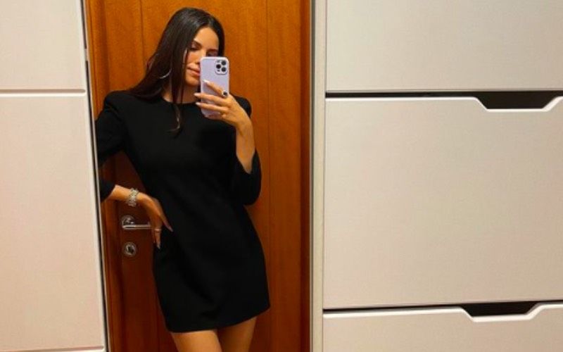 Natasa Stankovic Raises The Temperatures In A Sexy Little Black Dress; Fan Calls Her ‘Slayer’- Watch
