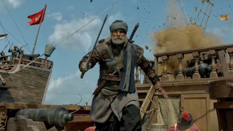 A Still Of Amitabh Bachchan From Thugs Of Hindostan