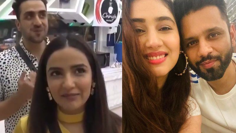 Bigg Boss 14 UNSEEN UNDEKHA: Aly Goni Mimics Jasmin Bhasin As She Requests Rahul Vaidya's Ladylove Disha Parmar To Send Him Her Answer; It's FUNNY AF