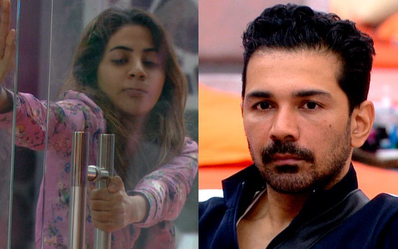 Bigg Boss 14 Day 49 SPOILER ALERT: Abhinav Shukla Tries Hard To Not Let Nikki Tamboli Enter The House; Tries To Stop Her Physically-Know Why