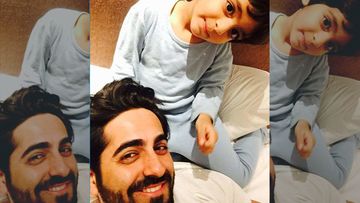Ayushmann Khurrana Is A Proud Dad To See 8-Year-Old Son Virajveer Playing The Guitar, 'Tu Bhi Mere Jaisa' - PIC