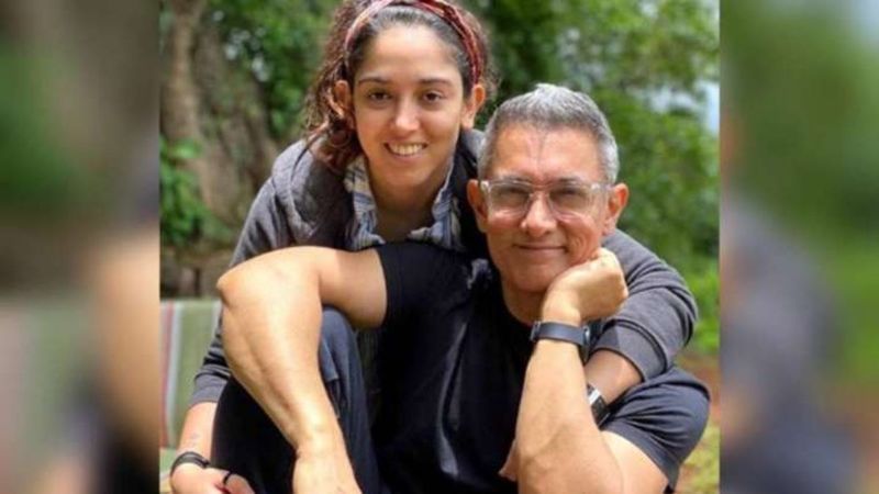 Aamir Khan’s Super-Hot Salt N Peppa Hair In Daughter Ira Khan’s Father’s Day Post Is Breaking The Internet; Fans Go, 'Nice Grey'