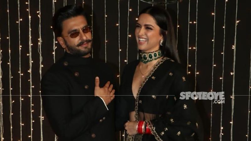 Deepika Padukone And Ranveer Singh Step Out For A Dinner Date; Go Colour-Coordinated In Black