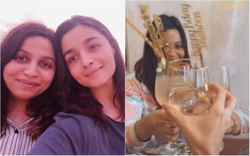 Alia Bhatt Rings In Sister Shaheen Bhatt’s Birthday With A Bang And Lots Of Wine; Mom Soni Razdan Tags Along