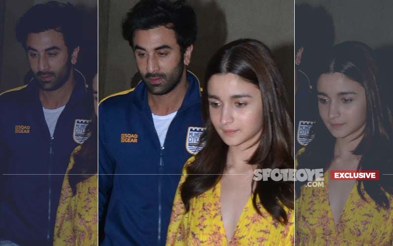 Ranbir and Alia for the screening of RARKPK : r/BollyBlindsNGossip