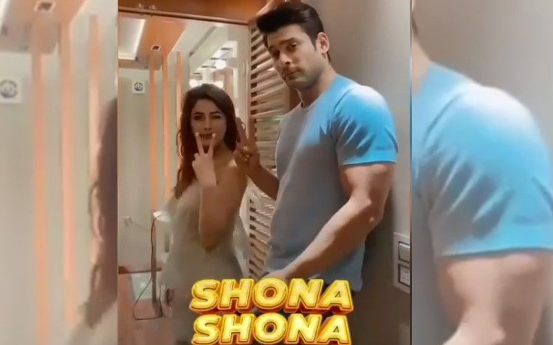 2 Days To Go For Shona Shona: Shehnaaz Gill And Sidharth Shukla's Latest Boomerang Video Makes The Wait Difficult For Their Music Video - WATCH