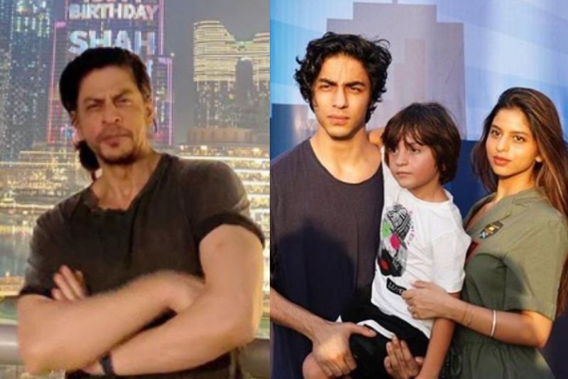 Suhana Khan Shares A Picture From Shah Rukh Khan's Birthday Celebrations Despite Brother Aryan Objecting To It; Features AbRam Too- It's GOLD