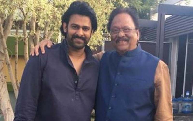 Krishnam Raju Shares A Mesmerising Picture With Prabhas From The Sets Of 'Radhe Shyam'; See This