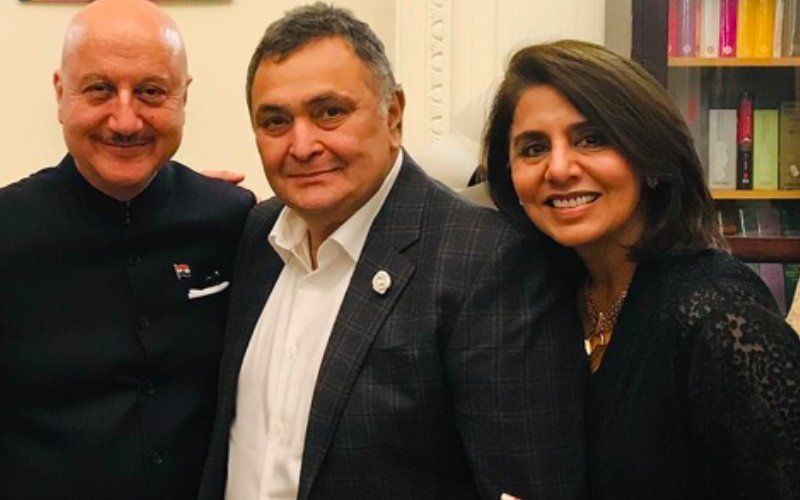 Anupam Kher Gets Nostalgic, Misses Rishi Kapoor After Meeting Neetu Kapoor In Chandigarh; Remembers All The Time They Spent Together In NYC – See Pics