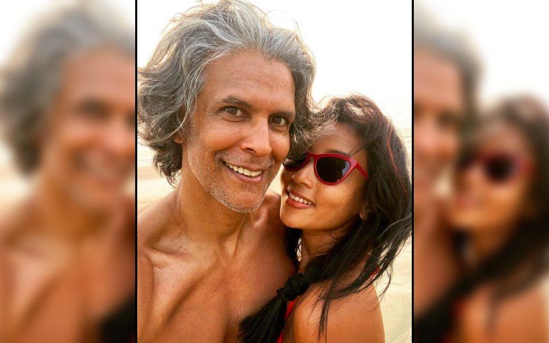 After Running Nude On A Beach, Shirtless Milind Soman Shares Another Sensational Picture, This Time With His Stunning Wife Ankita Konwar