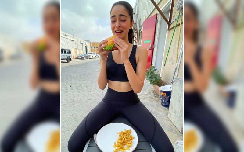 Ananya Panday Becomes A Little Emotional As She Reunites With Her 'Bae' Burger And French Fries – See Pic