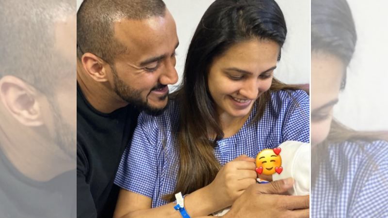 Anita Hassanandani Shares The Sweetest Picture Of Her Newborn Comparing Him To Father Rohit Reddy; Calls Him 'Dimple King'