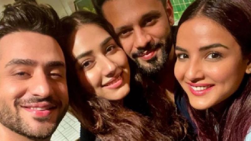 Bigg Boss 14's Aly Goni-Jasmin Bhasin Once Again Go On A Double Date With Rahul Vaidya-Disha Parmar; They Are The Awesome Foursome