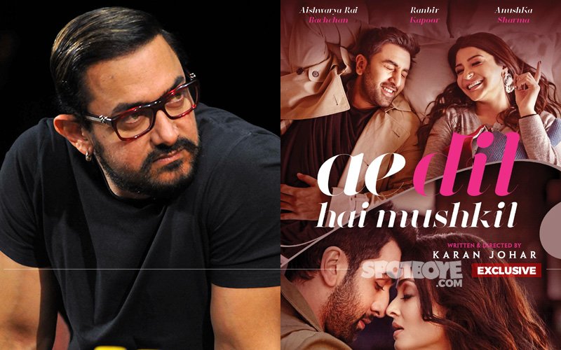 KEEPING A TAB ON HIS RIVALS: Aamir Khan's Hawk's Eye On Ae Dil Hai Mushkil...