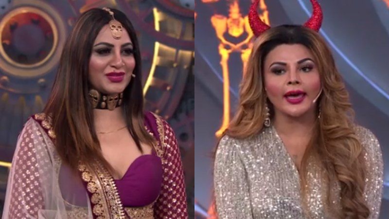 Bigg Boss 14: Arshi Khan Jokes Botoxed Rakhi Sawant Took Her To Get Her Lip Filler Done; Their Banter Is Hilarious AF
