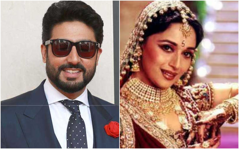 Abhishek Bachchan Gets Compared To Madhuri Dixit As He Grooves To Devdas’ ‘Maar Daala’! His Epic Reply Has Left The Internet In Splits-READ BELOW!