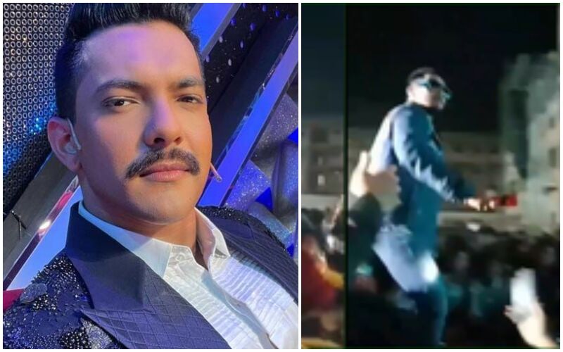 WHAT! Aditya Narayan Hits A Fan, Throws His Phone Away During Concert; Video Goes Viral - WATCH