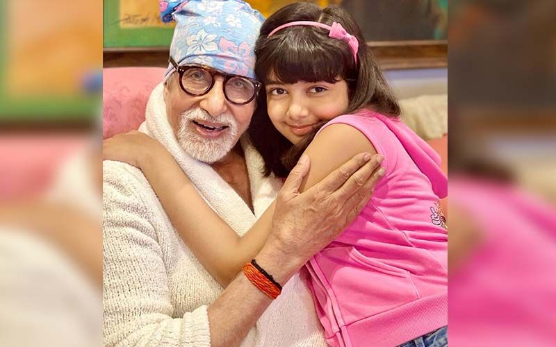 Aishwarya Rai Bachchan Gives A Glimpse Into Amitabh Bachchan's Birthday Celebrations, Drops An Adorable Picture Of Daughter Aaradhya Posing With Him