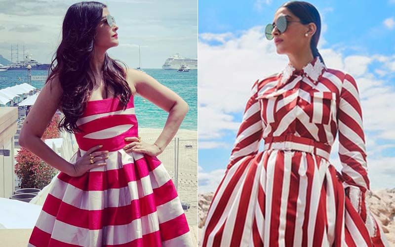 Cannes 2019: Aishwarya Rai Bachchan Repeats Sonam Kapoor’s 2018 Christmas Candy Look