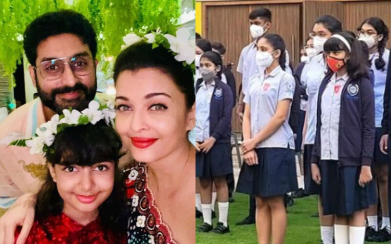 VIRAL! Aishwarya Rai Bachchan's Daughter Aaradhya Looks Super Cute As Sincere Student Standing In Her School Uniform In This UNSEEN PIC