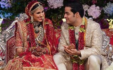 FIRST PICS of Newlyweds Akash Ambani And Shloka Mehta As They Take The Wedding Vows