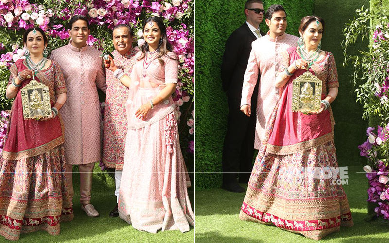 Akash Ambani- Shloka Mehta Wedding Pictures: The Ambanis Exude Royalty