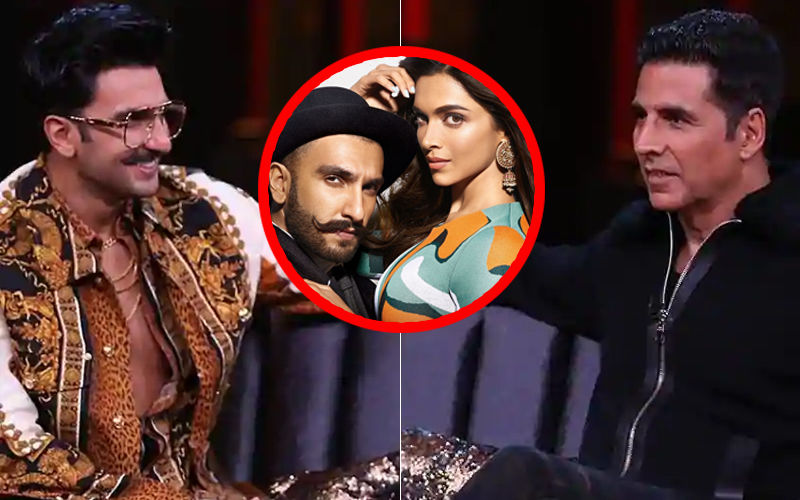 "Ranveer Singh Ke Saath Rehna Matlab Hats Off To Deepika Padukone": Akshay Kumar On Koffee With Karan 6