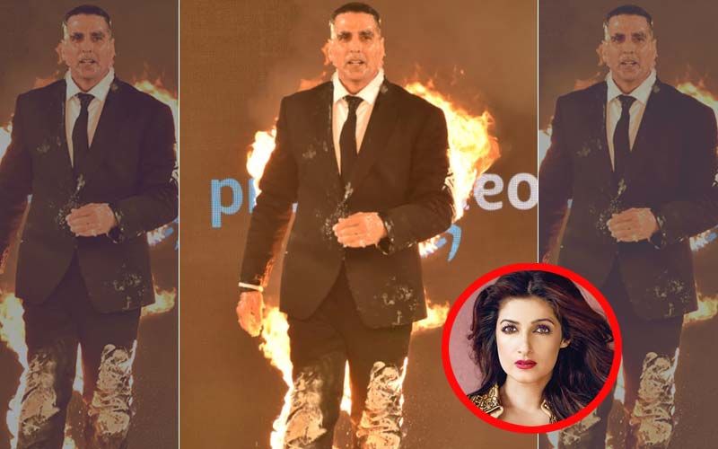Akshay Kumar's Fire Stunt Pisses Off Twinkle Khanna; Calls It ‘Crap’