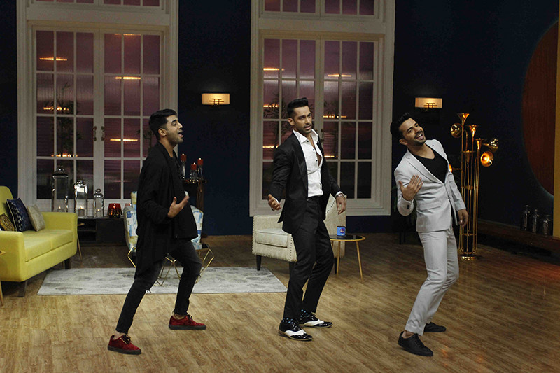 Akshay Mhatre With Karan Vohra And Manit Joura Danced To The Beats Of Tan Tana Tan