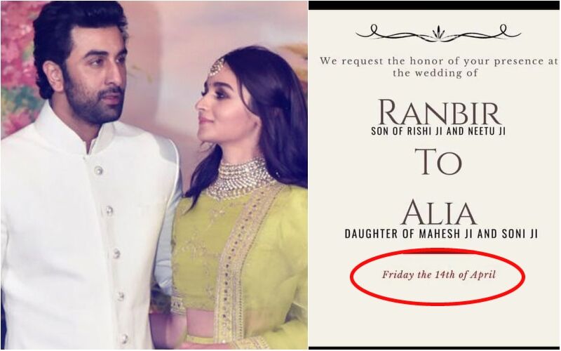 Alia Bhatt-Ranbir Kapoor’s Wedding Card LEAKED, But It Has THIS Major Error-DETAILS BELOW
