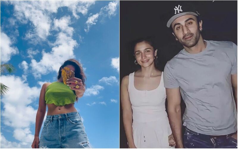 Alia Bhatt Hides Her Face In New Photo; It Has A Ranbir Kapoor Connection-See PICTURE