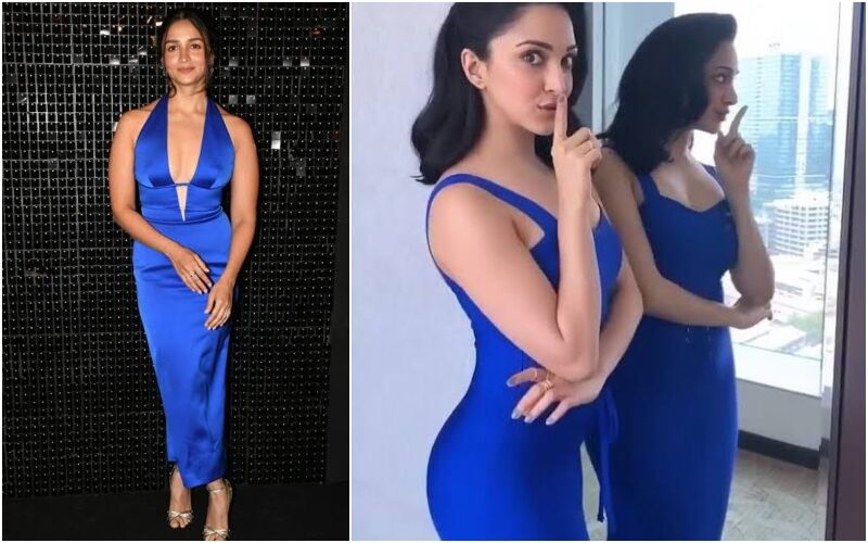 Alia Bhatt To Kiara Advani - Here's How Bollywood Divas Rocked The Blue Dress Trend In Style!