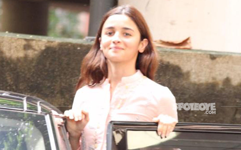 What’s Cooking? Alia Bhatt Clicked Exiting Sanjay Leela Bhansali’s Residence Post News Of Inshallah Being Shelved