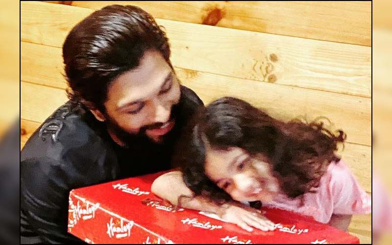 Allu Arjun Gets The 'Sweetest Welcome' From His Daughter Arha As He Returns Home After 16 Days And It's Too Cute To Handle -PIC INSIDE