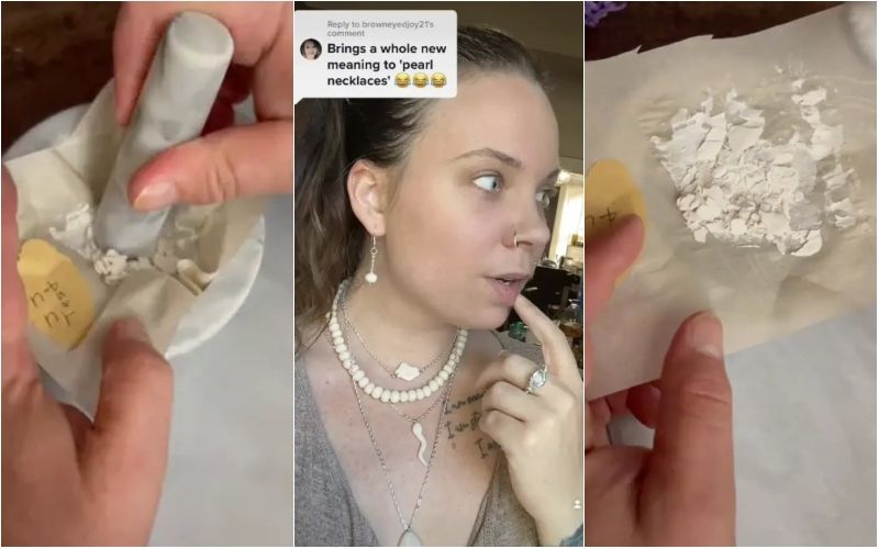 TikToker Turns SEMEN Into Jewelry As New Fashion Trend And It Will Make You Go NUTS; Forbidden Jewels! 