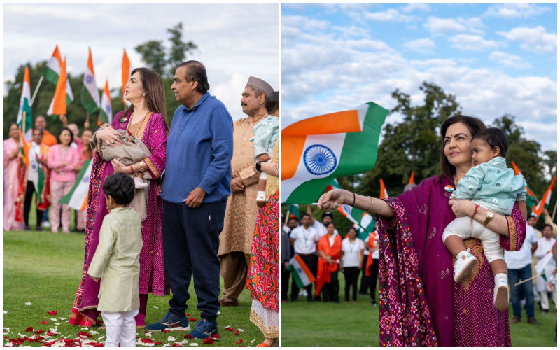 Independence Day 2023: Mukesh Ambani And Nita Ambani Celebrate The Auspicious Day With Grandkids! Pictures And Videos From The Family Event Go VIRAL-WATCH