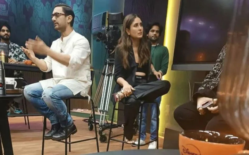 Kareena Kapoor-Aamir Khan’s BTS Pics From Koffee With Karan 7 Set Goes Viral; Internet Believes Show Will Be ‘Boring’! HERE’S WHY