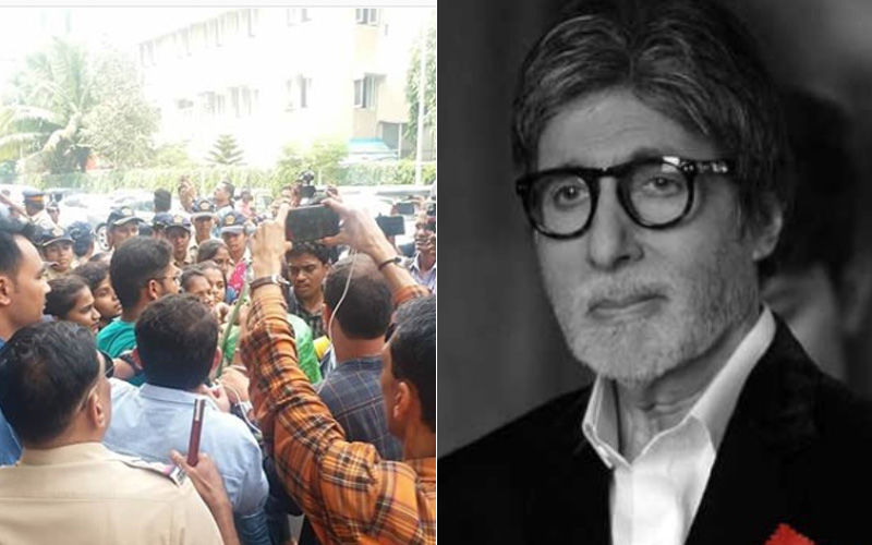 Students Protest Outside Amitabh Bachchan’s Bungalow To Save Aarey, Get Detained By Police: Watch Video