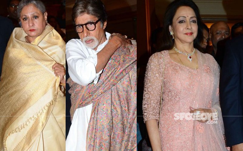 Amitabh Bachchan, Jaya Bachchan’s Surprise Visit On Hema Malini’s Birthday; Dharmendra Skips The Party