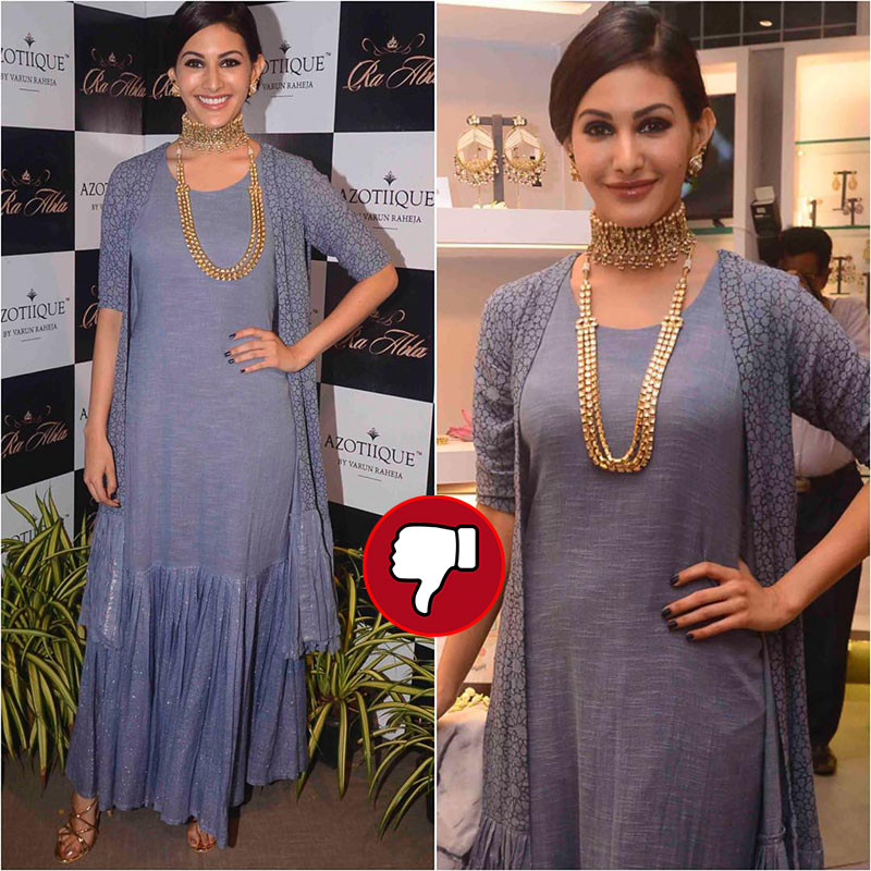 Amyra Dastur Snapped At The Launch Of A Jewellery Brand Store